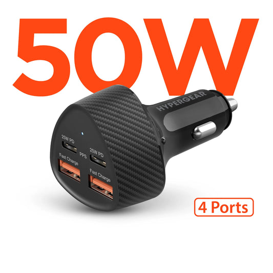 Hypergear Speedboost Quad PD Car Charger